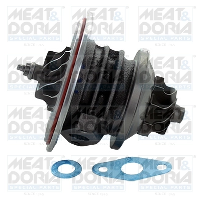 Core assembly, turbocharger